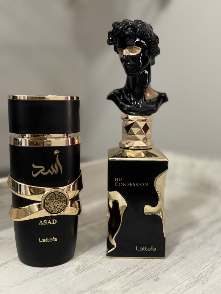 🔥 COMBO DÚO PODER MASCULINO: Lattafa Asad + His Confession (2x 100ml EDP)